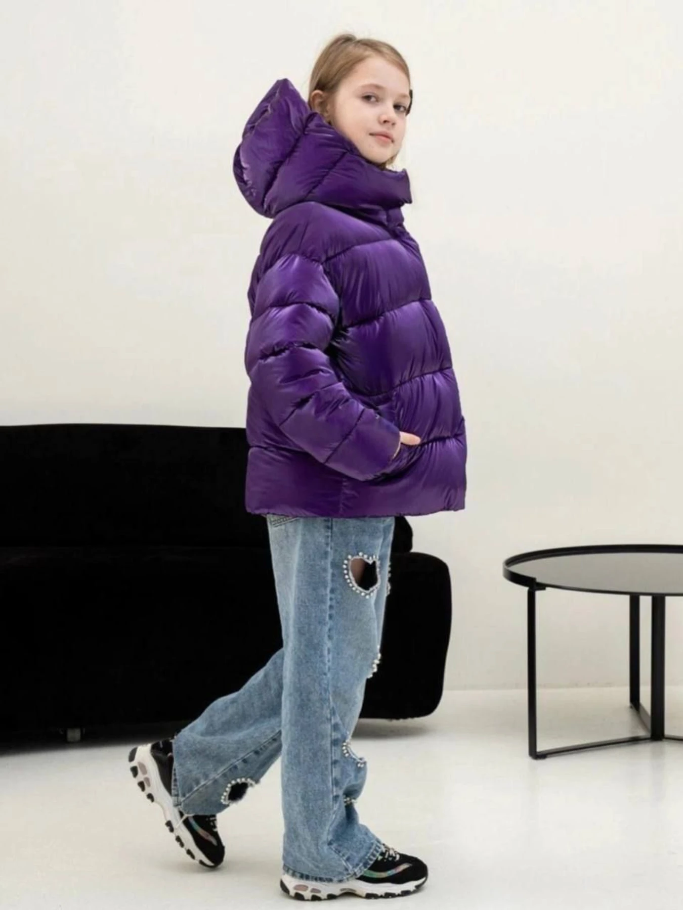 Куртки та дублянки UVENTUM модель AN-35-PURP Фото