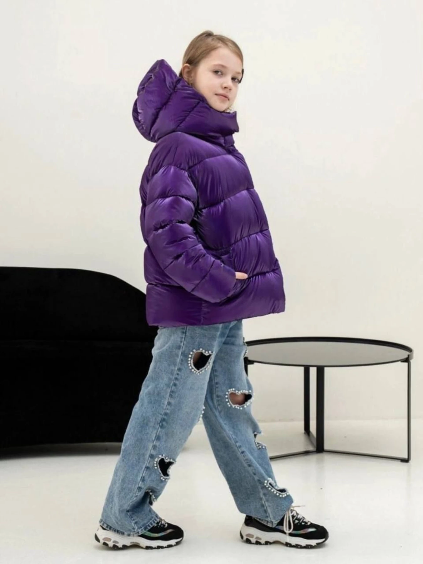 Куртки та дублянки UVENTUM модель AN-35-PURP Фото