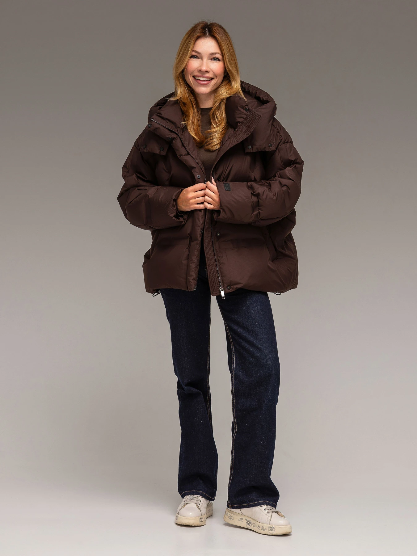 Куртки та дублянки YIMOSIS модель 1038-brown Куртки та дублянки YIMOSIS модель 1038-brown Фото