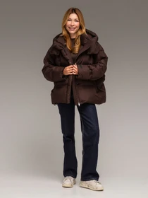 Куртки та дублянки YIMOSIS модель 1038-brown Фото