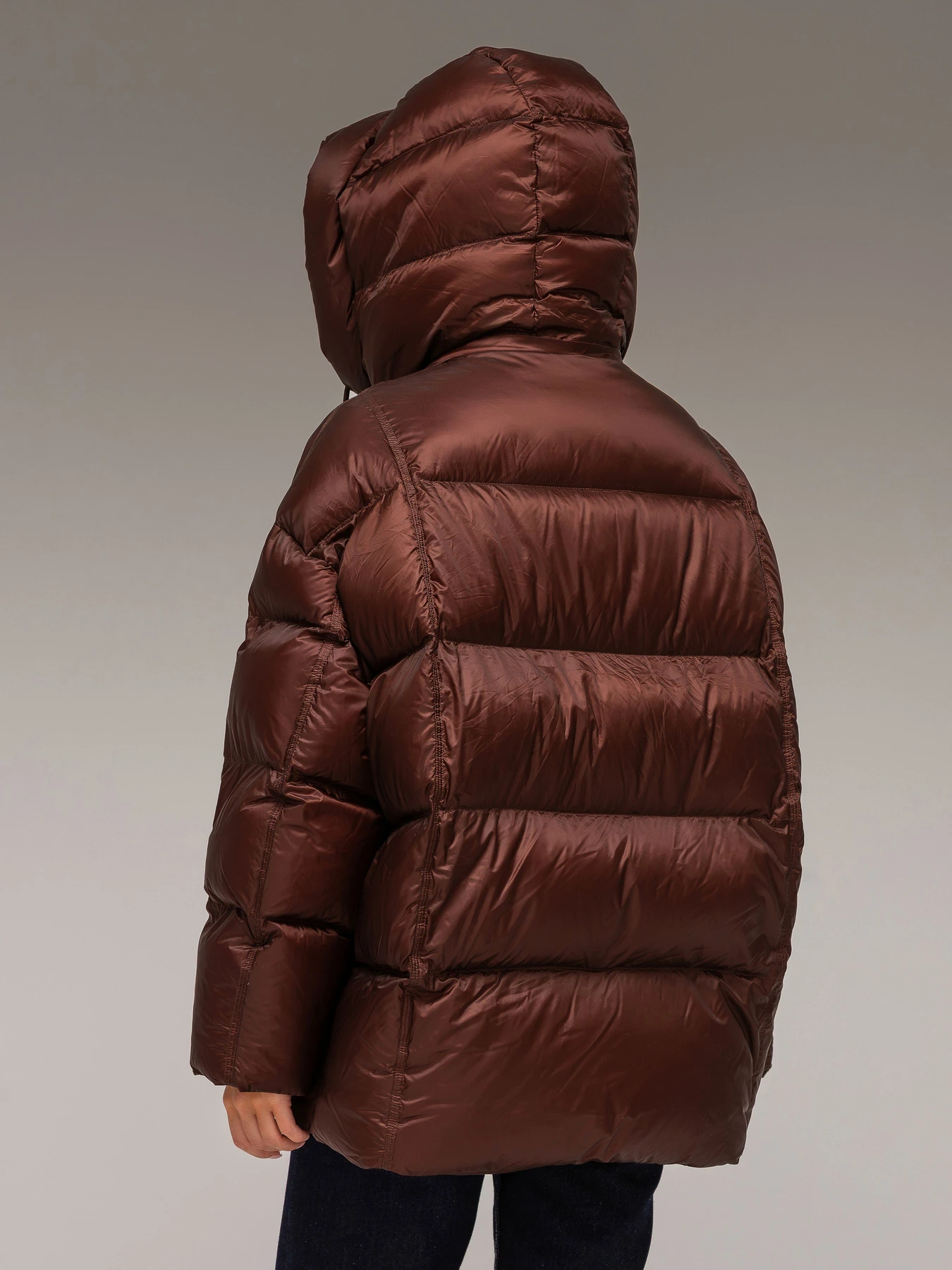 Куртки и дубленки YIMOSIS модель 1019-burgundy Фото