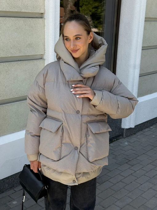 Куртки та дублянки MilaNova модель Куртка ПВ 373 кап Фото