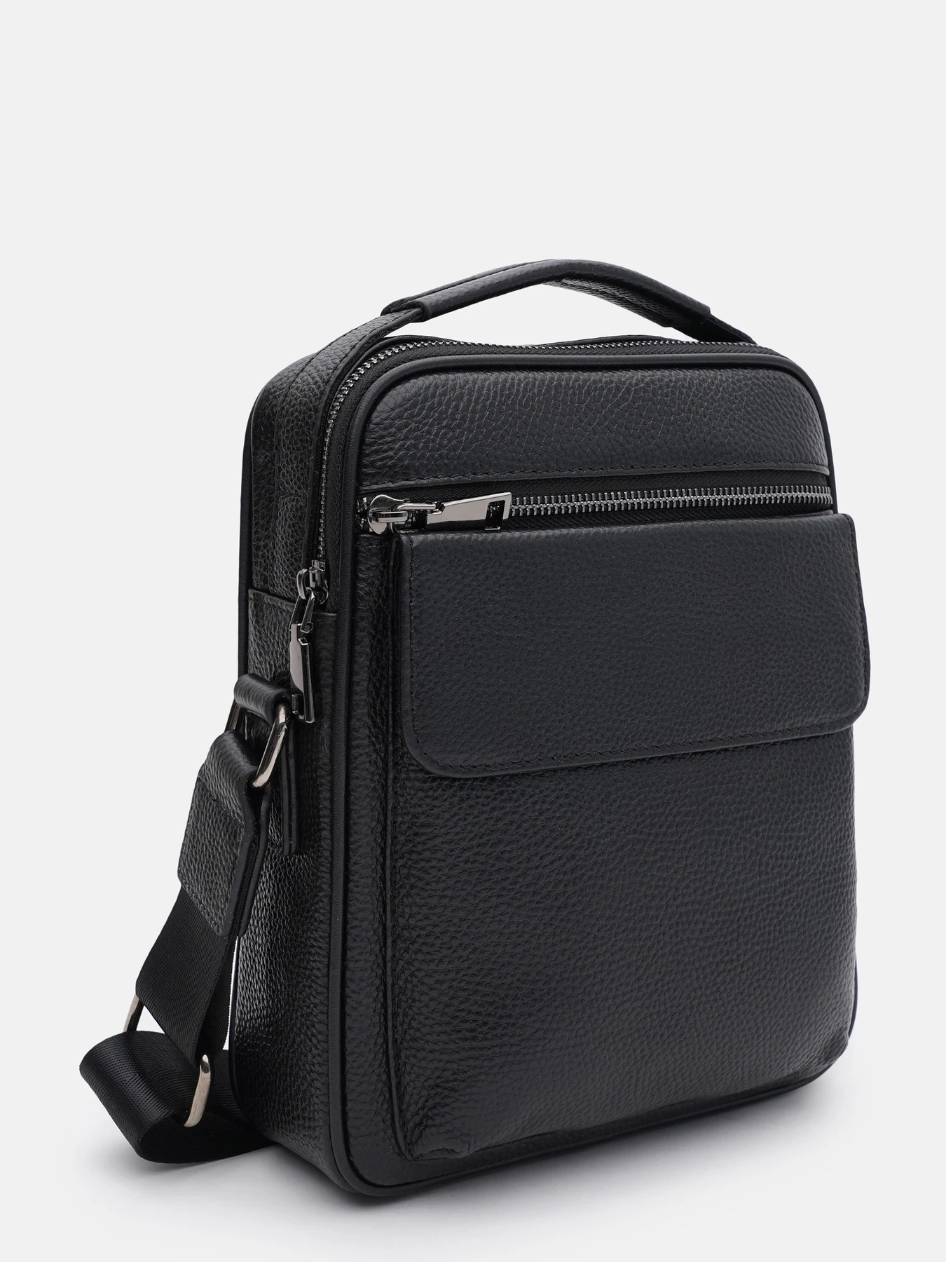 Сумки Borsa Leather модель K166393bl-black Фото