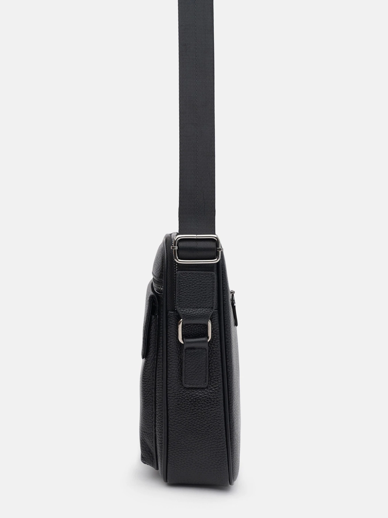 Сумки Borsa Leather модель K166393bl-black Фото