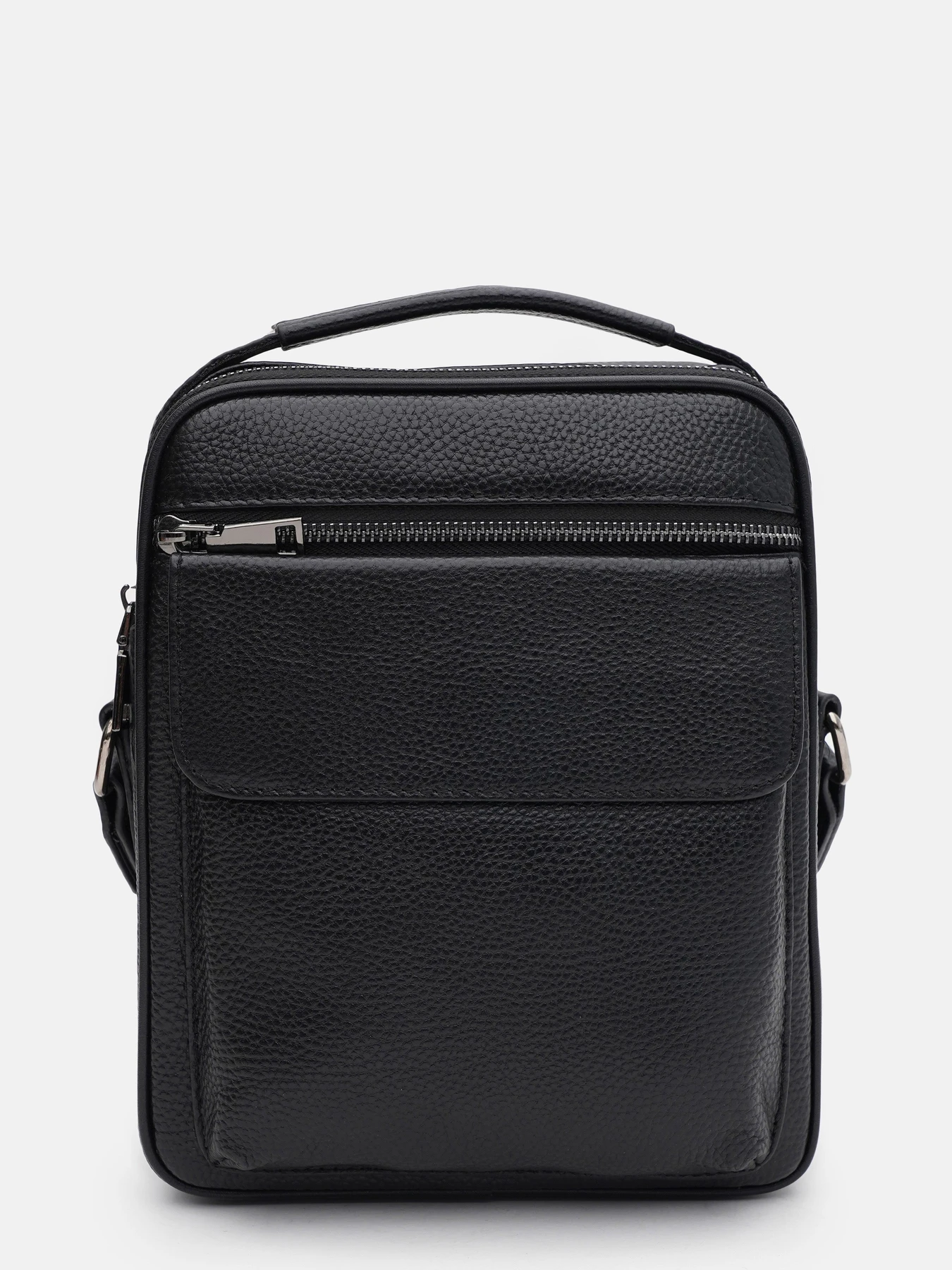 Сумки Borsa Leather модель K166393bl-black Фото