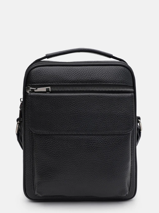 Сумки Borsa Leather модель K166393bl-black Фото