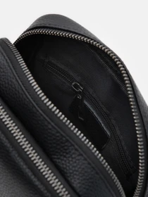 Сумки Borsa Leather модель K166370bl-black Фото