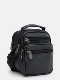 Сумки Borsa Leather модель K16685-1bl-black Фото