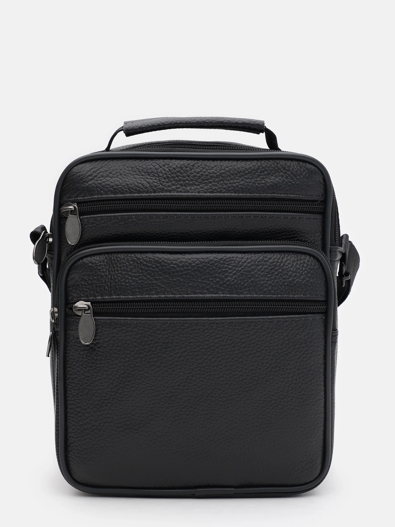 Сумки Borsa Leather модель K16685-3bl-black Фото