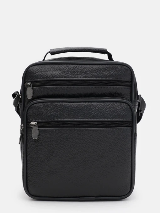 Сумки Borsa Leather модель K16685-3bl-black Фото