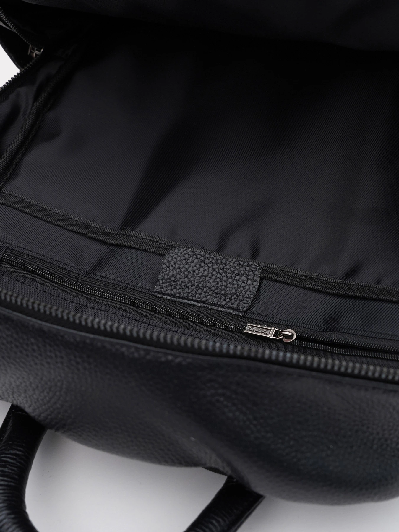 Рюкзаки Borsa Leather модель K16613bl-black Фото