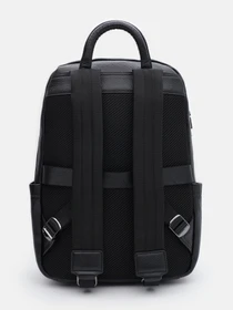 Рюкзаки Borsa Leather модель K16613bl-black Фото