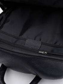 Рюкзаки Borsa Leather модель K16613bl-black Фото