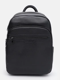 Рюкзаки Borsa Leather модель K16613bl-black Фото