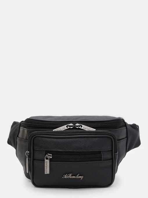 Сумки Borsa Leather модель K1426f-black Фото