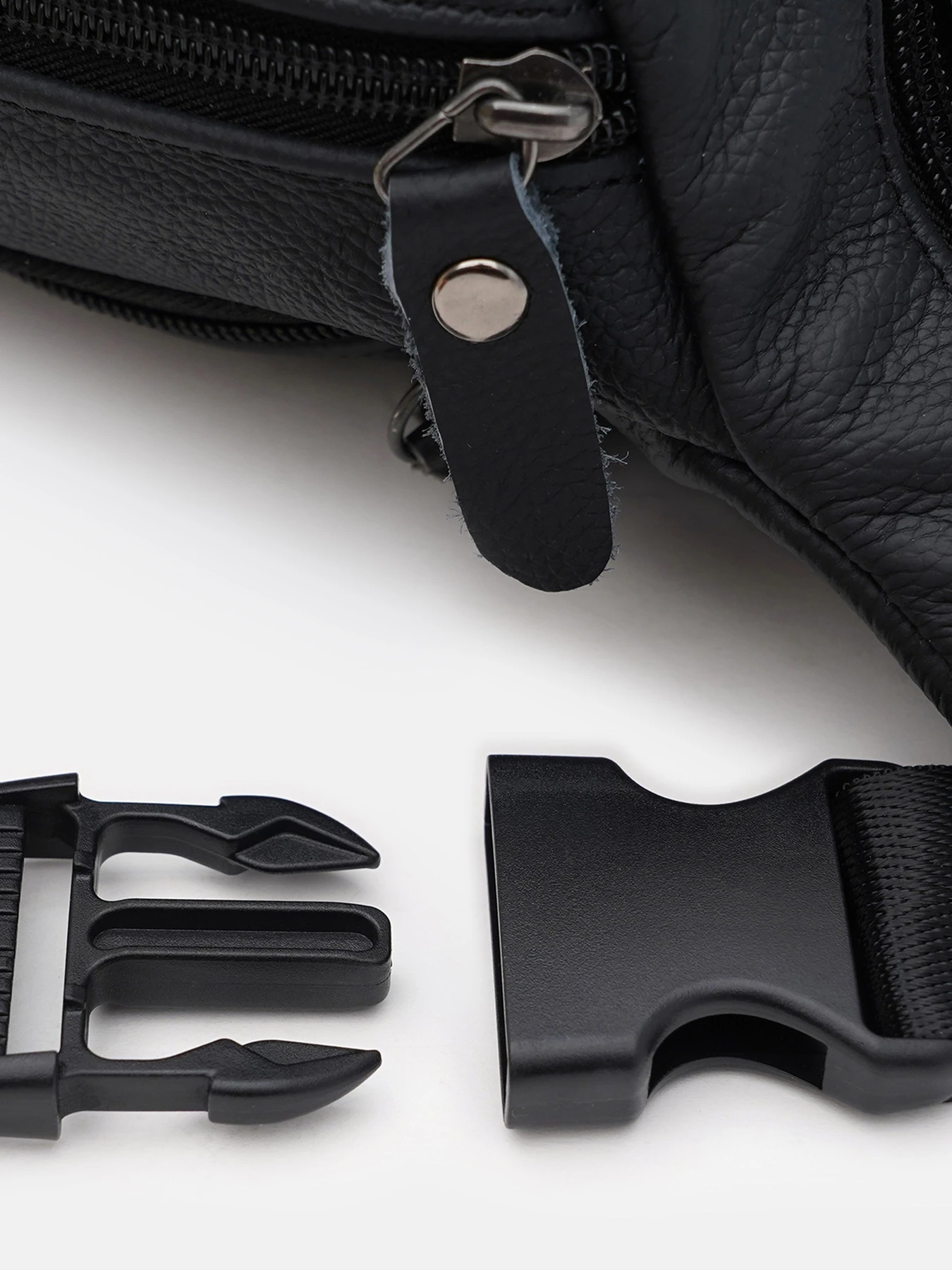 Сумки Borsa Leather модель K1429f-black Фото