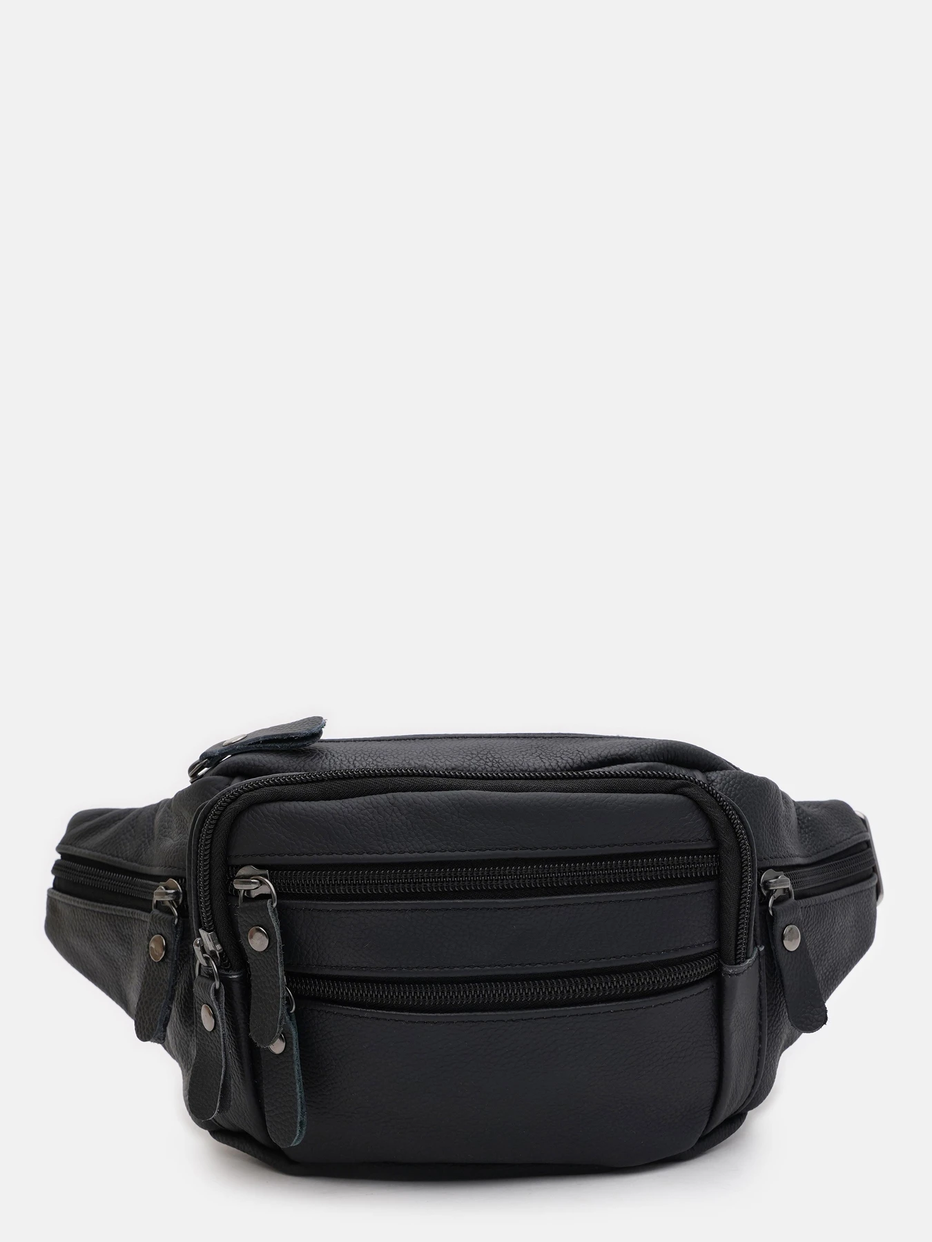 Сумки Borsa Leather модель K1429f-black Фото