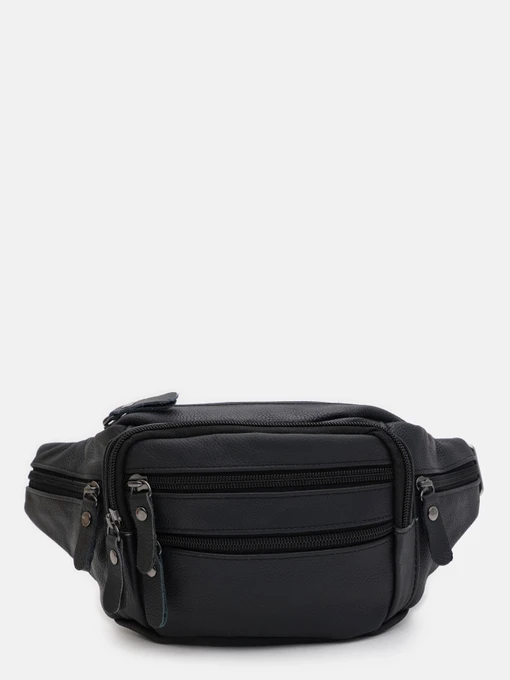 Сумки Borsa Leather модель K1429f-black Фото