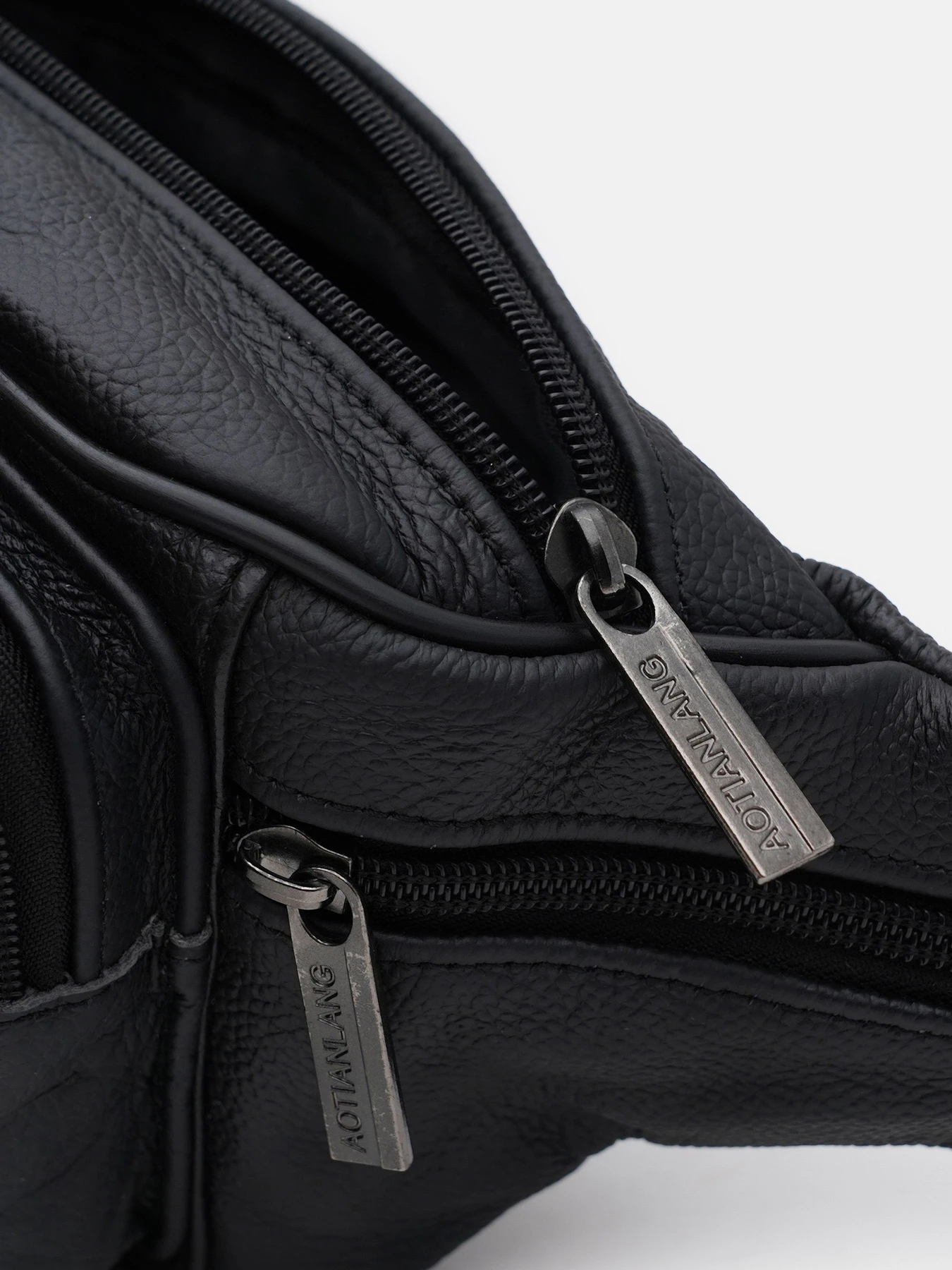 Сумки Borsa Leather модель K1428f-black Фото