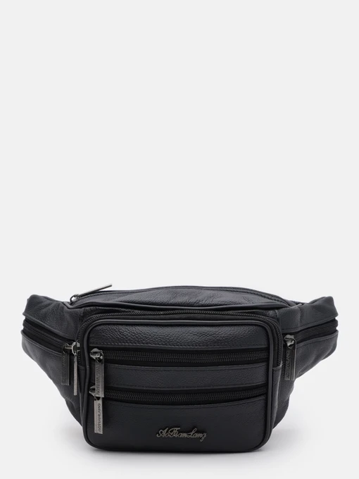 Сумки Borsa Leather модель K1428f-black Фото