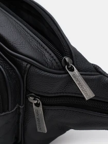 Сумки Borsa Leather модель K1428f-black Фото