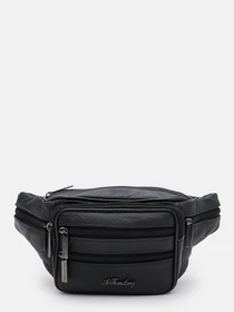 Сумки Borsa Leather модель K1428f-black Фото