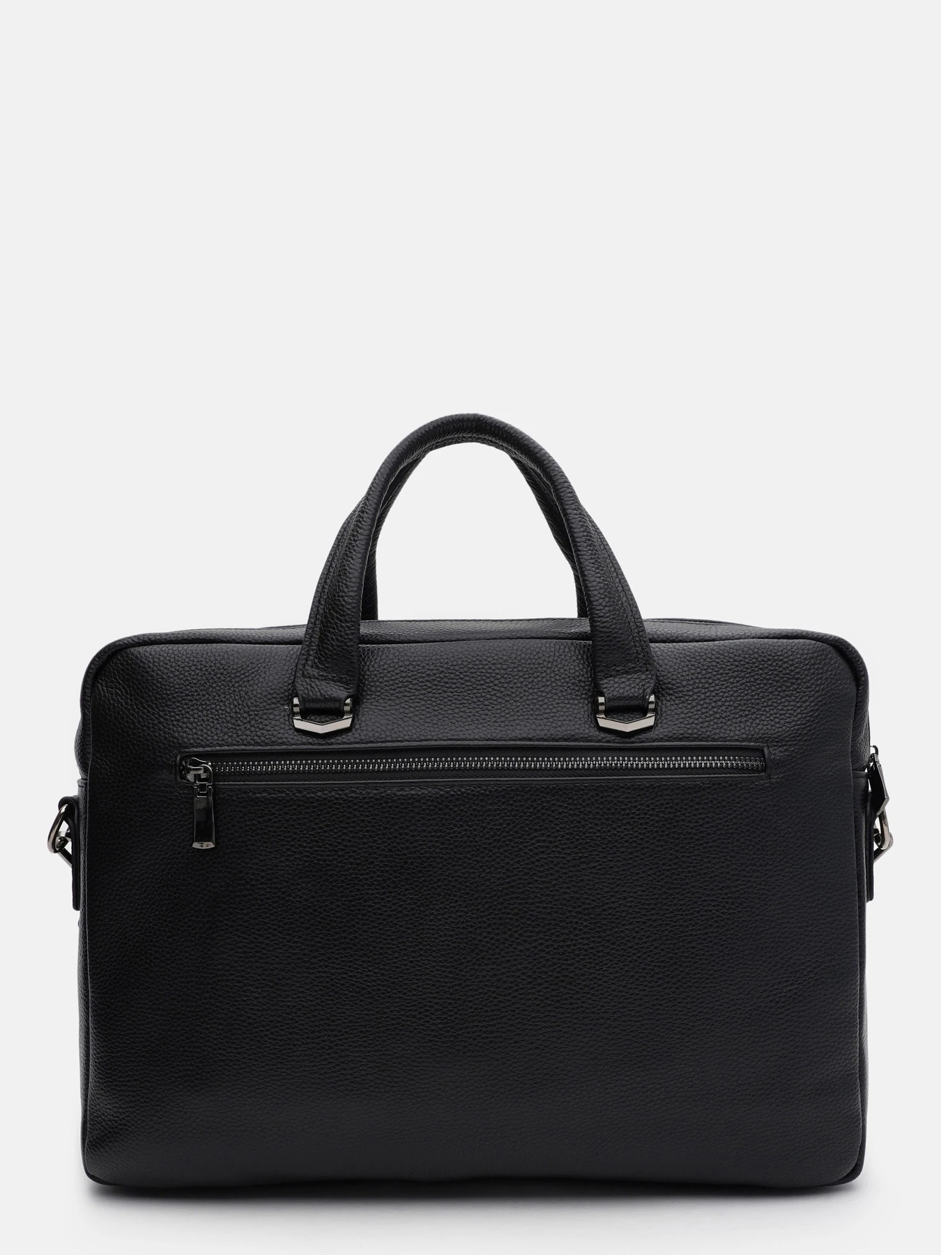 Сумки Borsa Leather модель K166457bl-black Фото