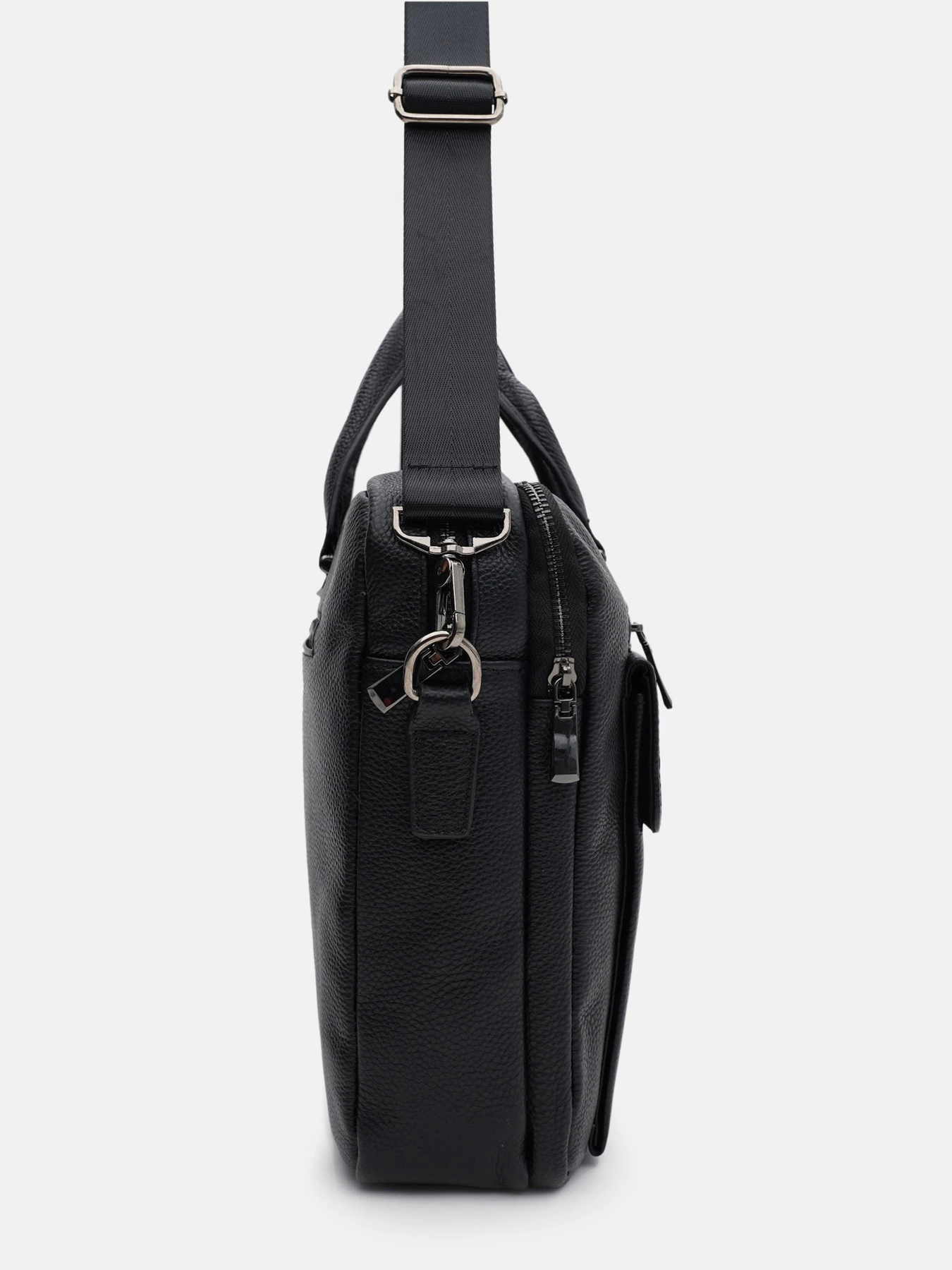 Сумки Borsa Leather модель K166457bl-black Фото