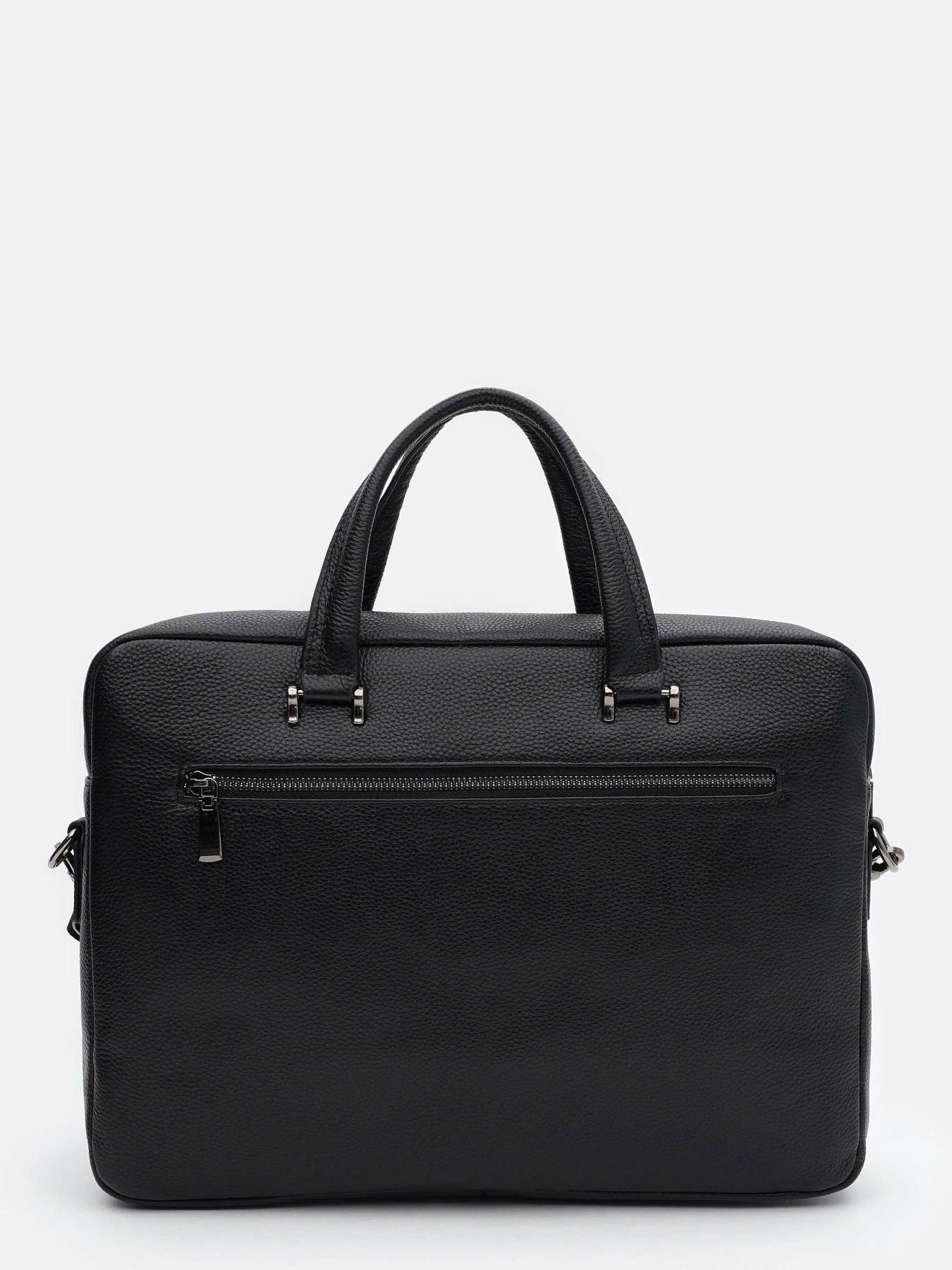 Сумки Borsa Leather модель K166442bl-black Сумки Borsa Leather модель K166442bl-black Фото
