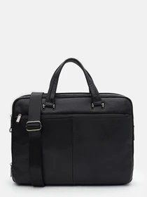 Сумки Borsa Leather модель K166442bl-black Фото