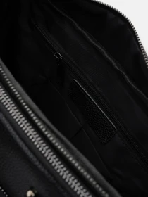 Сумки Borsa Leather модель K166442bl-black Фото