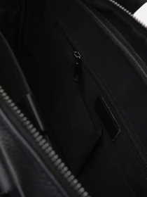 Сумки Borsa Leather модель K166458bl-black Фото