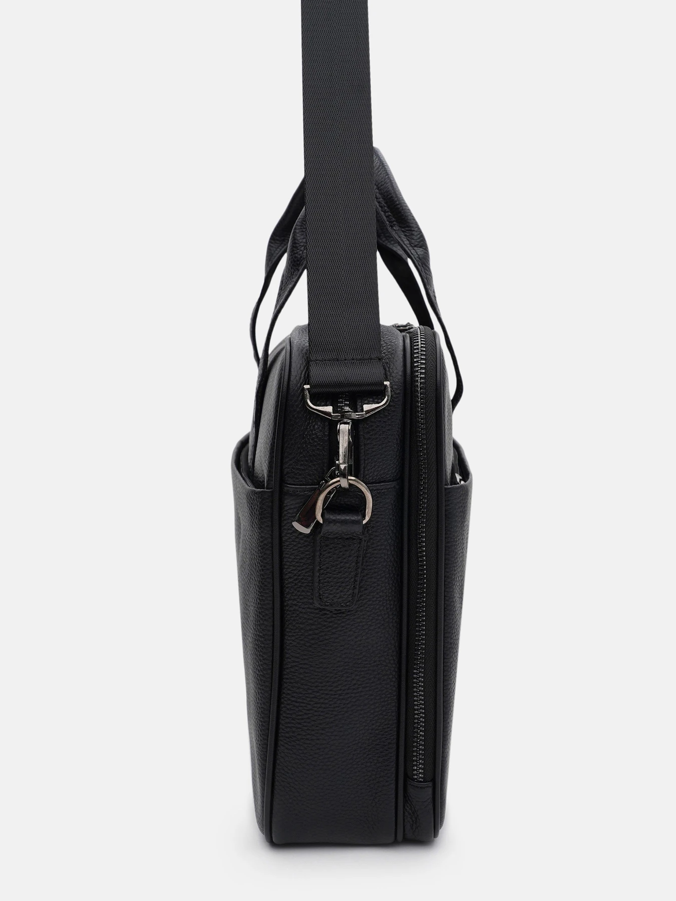 Сумки Borsa Leather модель K166453bl-black Фото