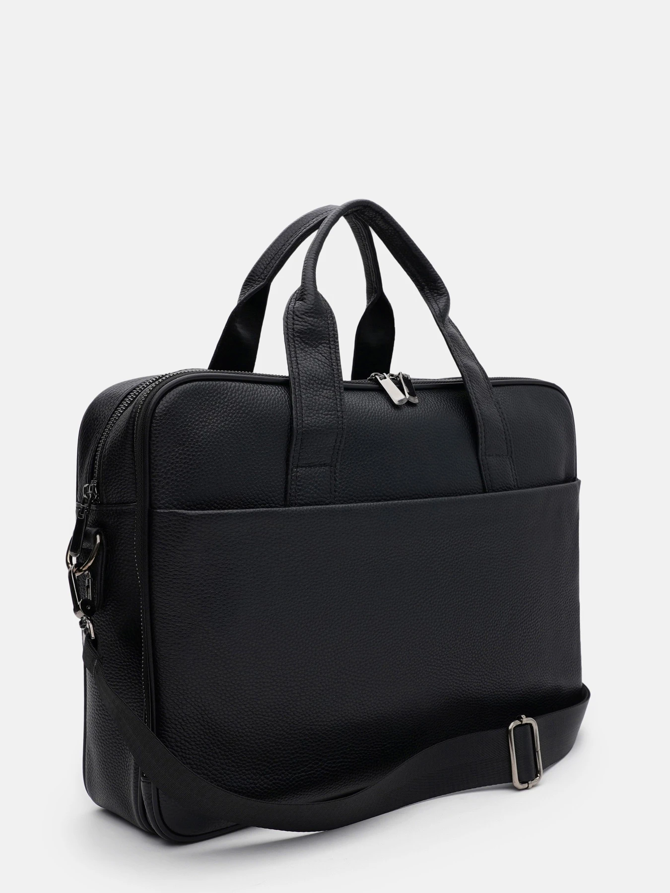 Сумки Borsa Leather модель K166453bl-black Фото
