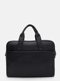 Сумки Borsa Leather модель K166453bl-black Фото
