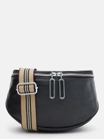 Сумки Borsa Leather модель K12228bl-black Фото