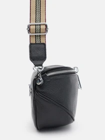 Сумки Borsa Leather модель K12228bl-black Фото