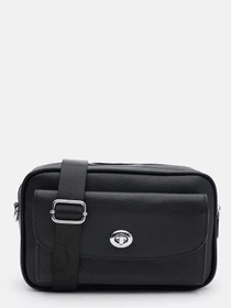 Сумки Borsa Leather модель K12602bl-black Фото