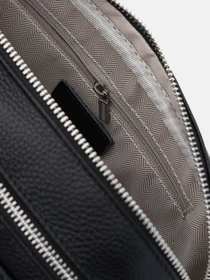 Сумки Borsa Leather модель K12602bl-black Фото