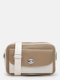 Сумки Borsa Leather модель K12602be-beige Фото