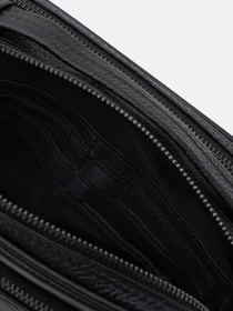 Сумки Borsa Leather модель K166030bl-black Фото