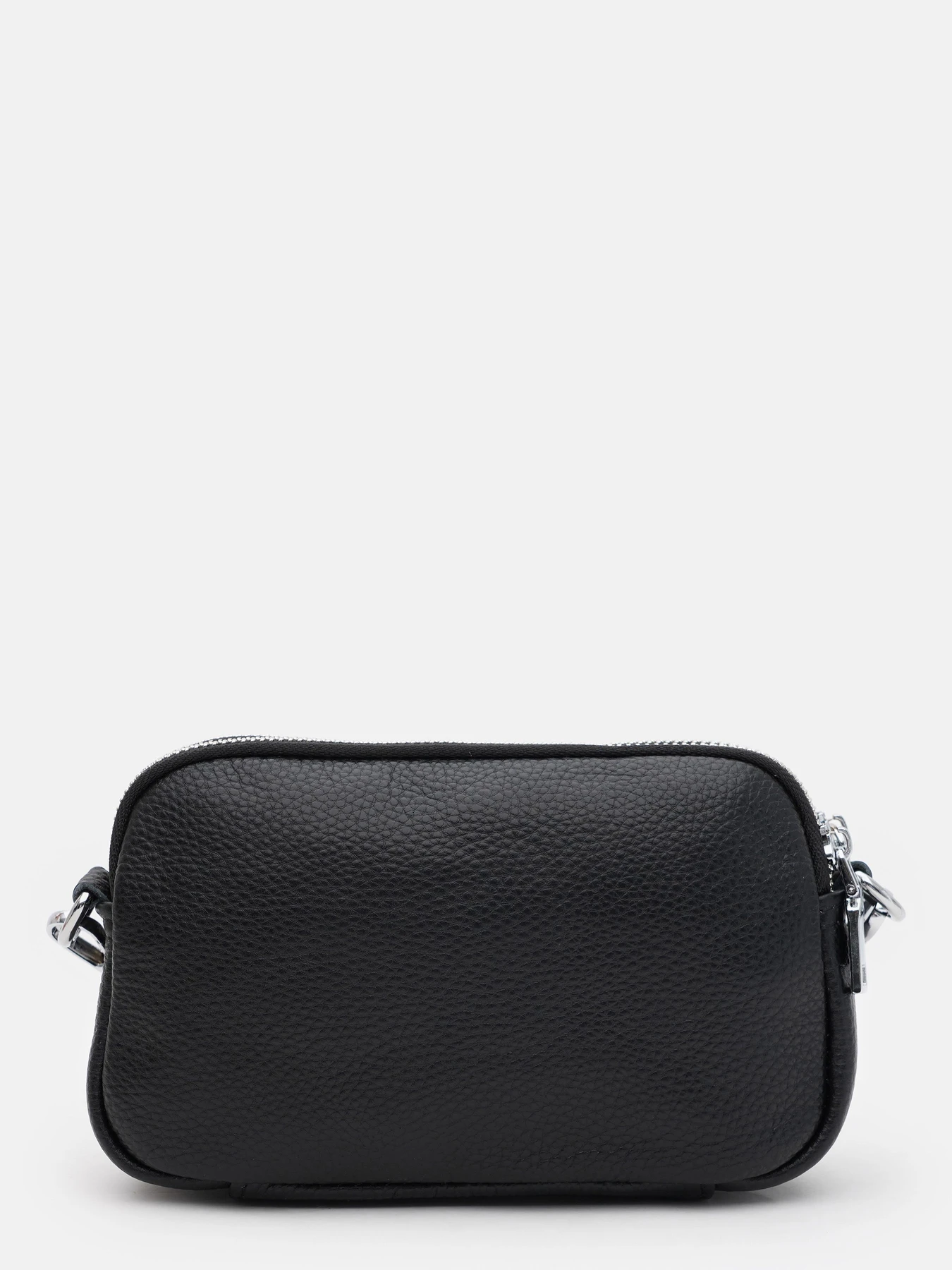 Сумки Borsa Leather модель K15-605bl-black Фото