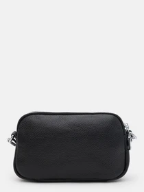 Сумки Borsa Leather модель K15-605bl-black Фото