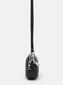 Сумки Borsa Leather модель K15-605bl-black Фото
