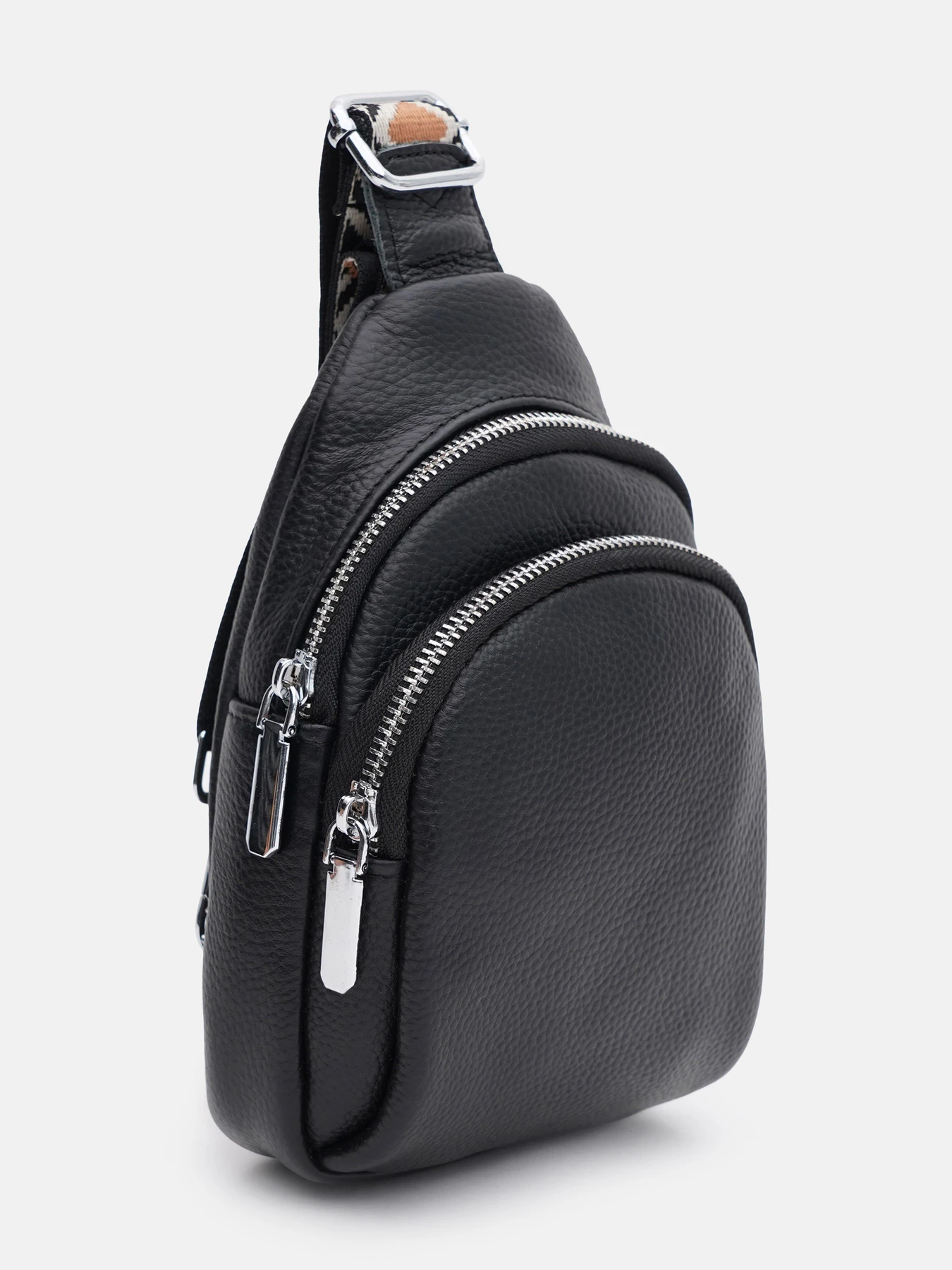 Рюкзаки Borsa Leather модель K15-606bl-black Рюкзаки Borsa Leather модель K15-606bl-black Фото