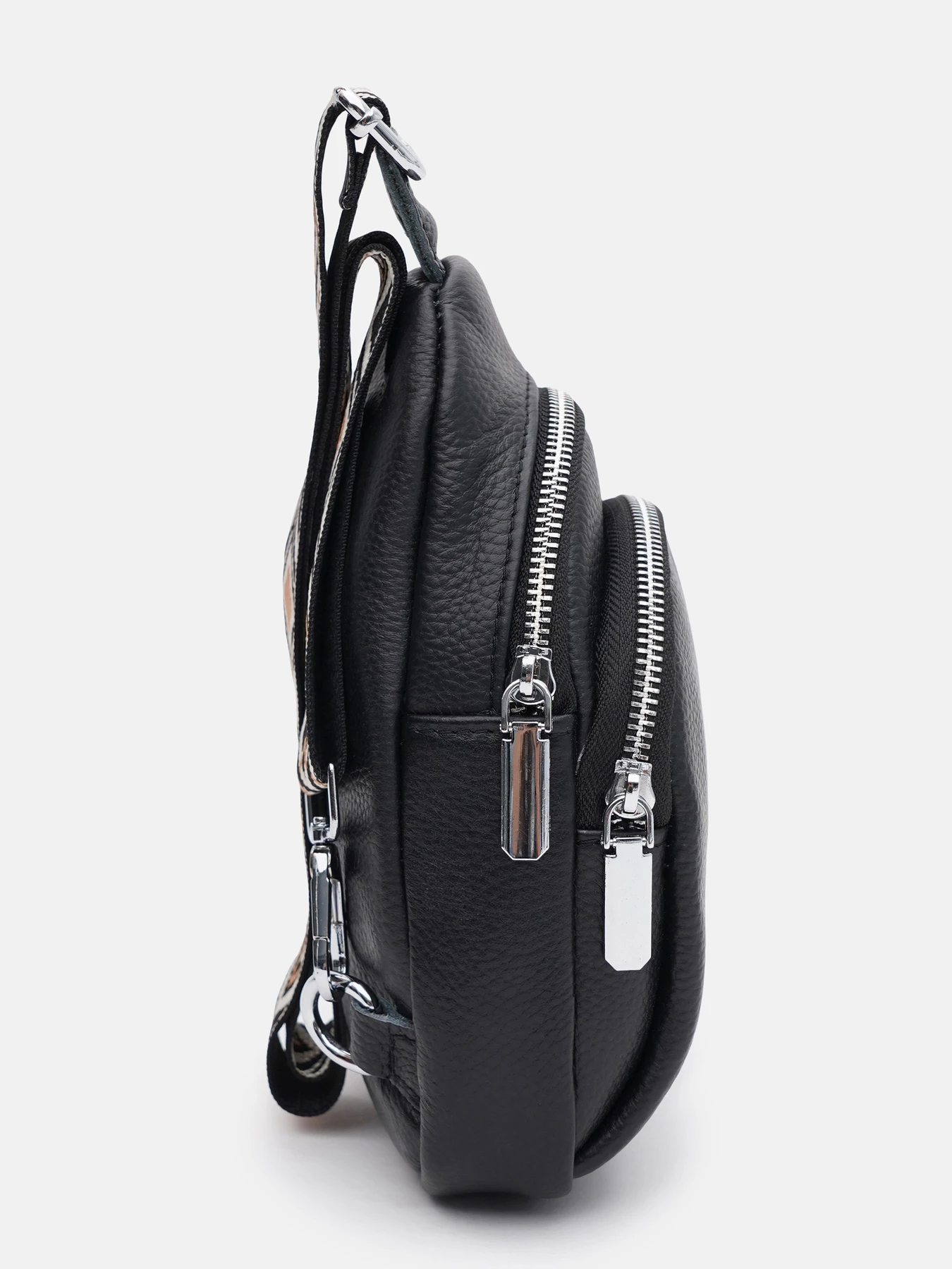 Рюкзаки Borsa Leather модель K15-606bl-black Рюкзаки Borsa Leather модель K15-606bl-black Фото