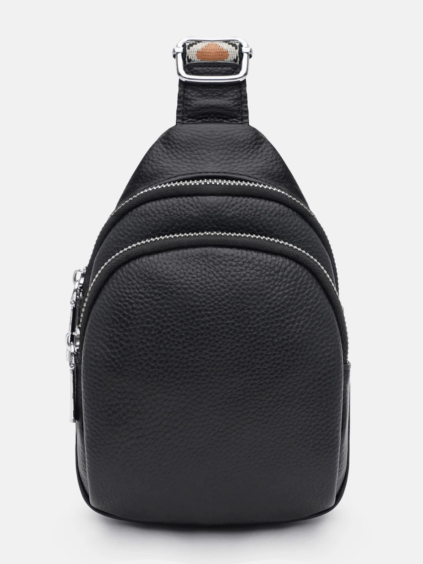 Рюкзаки Borsa Leather модель K15-606bl-black Рюкзаки Borsa Leather модель K15-606bl-black Фото