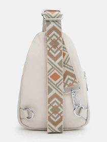 Рюкзаки Borsa Leather модель K15-606w-white Фото