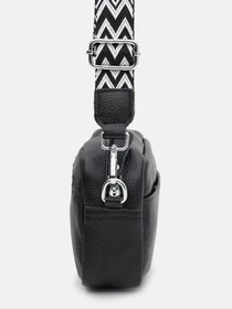 Сумки Borsa Leather модель K15-5818bl-black Фото