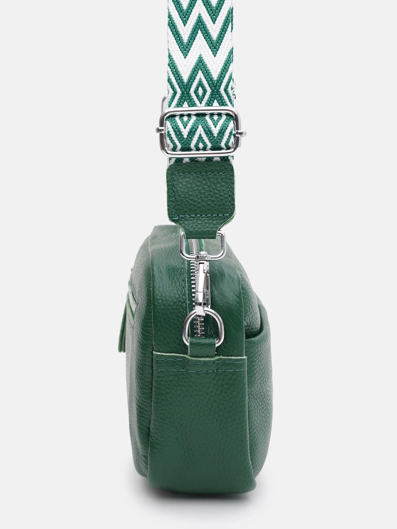 Сумки Borsa Leather модель K15-5818gr-green Фото